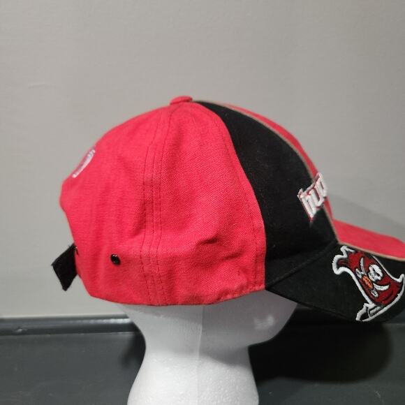 VTG Y2K Tampa Bay Buccaneers Reebok NFL Football Strapback Hat Cap OSFA - Picture 7 of 14